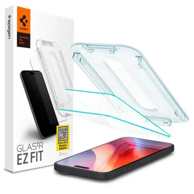 [2-Pack] Spigen iPhone 16 Pro Max Härdat Glas Skärmskydd 'EZ Fit
