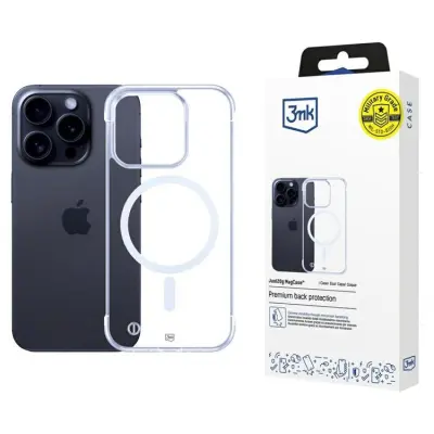 3MK Mobilskal till iPhone 16 Pro Max MagSafe Just20g - Clear