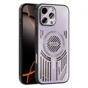 ABEEL Mobilskal till iPhone 16 Pro Max Aluminium + PC + TPU - Lila