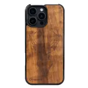 Bewood iPhone 16 Pro Max Mobilskal Deer Imbuia