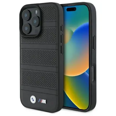 BMW Mobilskal till iPhone 16 Pro Max MagSafe M Perforated Line