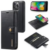 DG Ming Detachable Wallet (iPhone 16 Pro Max) - Brun