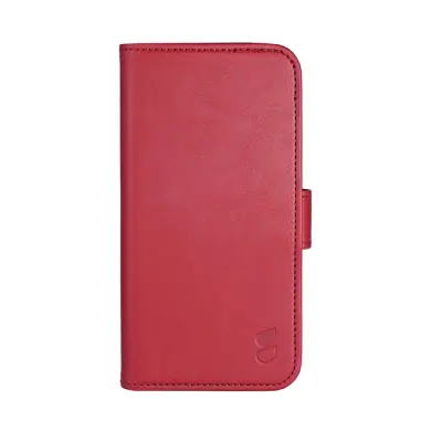 GEAR iPhone 16 Pro Max Plånboksfodral MagSafe - Mörkröd