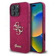 Guess iPhone 16 Pro Max Mobilskal Fixed Glitter Big 4G - Lila