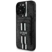 Guess iPhone 16 Pro Max Mobilskal Magsafe Korthållare Stripes