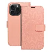 iPhone 16 Plånboksfodral Mezzo Mandala - Peach Fuzz