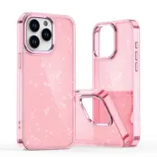 iPhone 16 Pro Max Mobilskal Glitter - Rosa