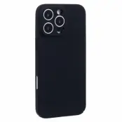 iPhone 16 Pro Max Mobilskal Skin-Touch Rubberized PC - Svart