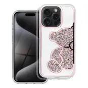 iPhone 16 Pro Max Mobilskal Teddy Bear - Rosa