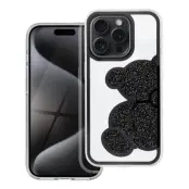 iPhone 16 Pro Max Mobilskal Teddy Bear - Svart