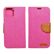 iPhone 16 Pro Max Plånboksfodral Canvas - Rosa