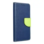 iPhone 16 Pro Max Plånboksfodral Fancy - Navy/Lime