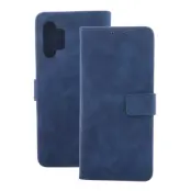 iPhone 16 Pro Max Plånboksfodral Velvet - Marinblå