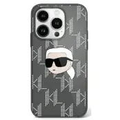 Karl Lagerfeld iPhone 16 Pro Max Mobilskal IML Karl Head Electroplated