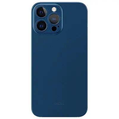 KZDOO iPhone 16 Pro Max Mobilskal Frosted Air Skin - Marinblå