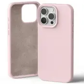 Mercury iPhone 16 Pro Max Mobilskal Silikon - Rosa Sand