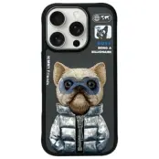 Nimmy iPhone 16 Pro Max Mobilskal Cool & Cute 2.0 Dog - Svart