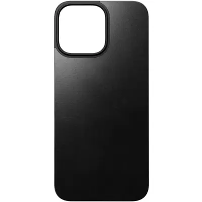 Nomad Magnetic Leather Back (iPhone 16 Pro Max) - Brun