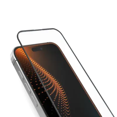 SBS iPhone 16 Pro Max Härdat Glas Skärmskydd D30 - Svart