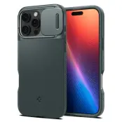 Spigen iPhone 16 Pro Max Mobilskal MagSafe Optik Armor - Grön