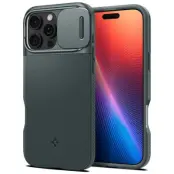 Spigen Optik Armor MagFit (iPhone 16 Pro Max) - Svart