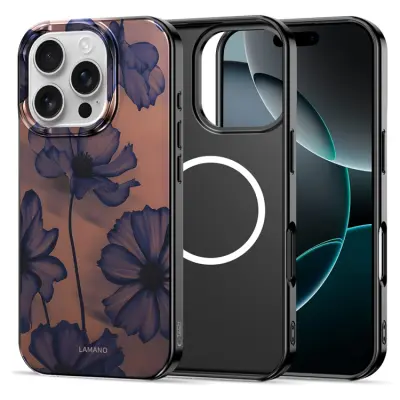 Tech-Protect iPhone 16 Pro Max Mobilskal Magsafe Lamano - Velvet Night