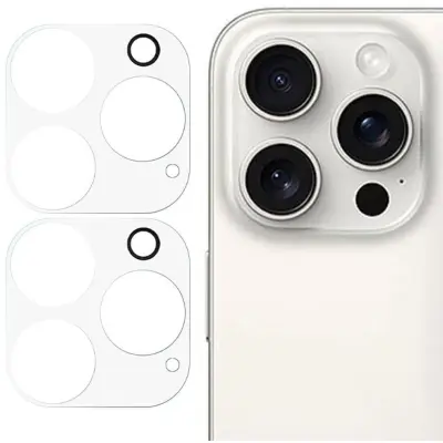 Trolsk Camera Lens Glass - 2-pack (iPhone 16 Pro/16 Pro Max)