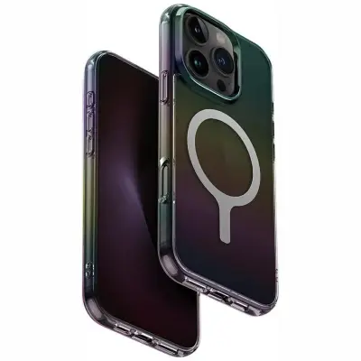 UNIQ Mobilskal till iPhone 16 Pro Max MagSafe Iridescia - Midnatt