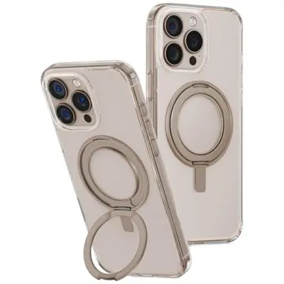 UNIQ Mobilskal till iPhone 16 Pro Max Swivix 360 Kickstand - Guld
