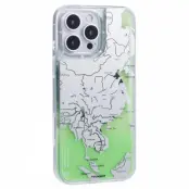 YOUNGKIT iPhone 16 Pro Max Mobilskal MagSafe IMD-kartmönster (Asien)