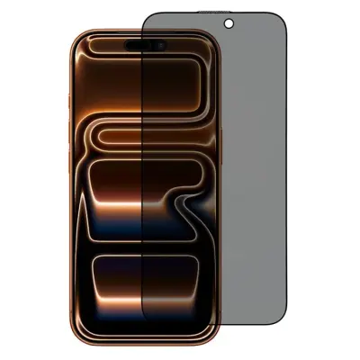 [10-Pack] iPhone 17 Pro/iPhone 16 Pro Härdat Glas Skärmskydd Privacy