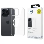 3MK iPhone 16 Pro 6.3 Mobilskal MagSafe MagSafe Clear - Genomskinlig