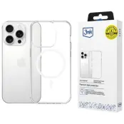 3MK iPhone 16 Pro Mobilskal MagSafe Armor - Clear