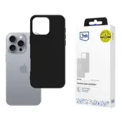 3MK iPhone 16 Pro Mobilskal Matt - Svart