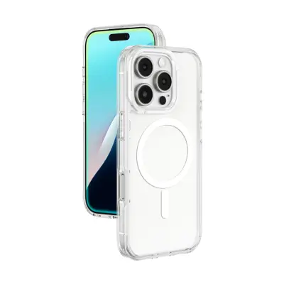 AmazingThing Mobilskal till iPhone 16 Pro Magsafe Minimal - Transparent