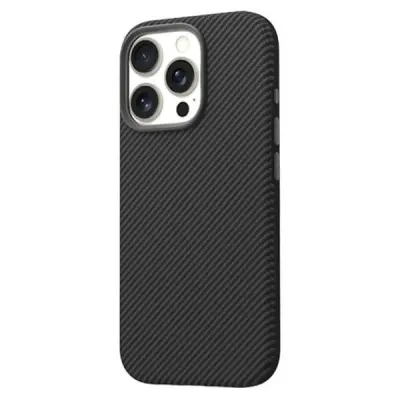 Araree Mobilskal till iPhone 16 Pro 6.3 MagSafe Pellis Carbon - Svart
