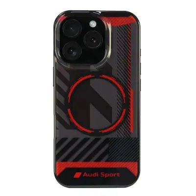 Audi Mobilskal till iPhone 16 Pro MagSafe IML Sport - Svart