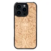 Bewood iPhone 16 Pro Mobilskal Aztec Calendar Aniegre