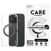 CARE By PanzerGlass iPhone 16 Pro Mobilskal MagSafe Kickstand - Svart