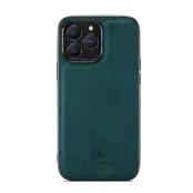 DG.MING iPhone 16 Pro Mobilskal Hybrid Läder - Grön