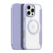Dux Ducis iPhone 16 Pro Plånboksfodral Magsafe Skin X Pro - Lila