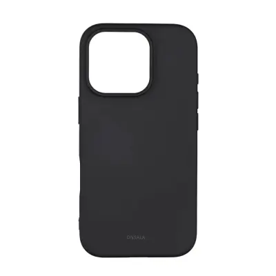 Onsala MagSeries Silicone Case (iPhone 16 Pro) - Mörkgrön