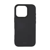 Onsala MagSeries Silicone Case (iPhone 16 Pro) - Svart