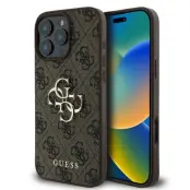 Guess iPhone 16 Pro Mobilskal 4G Big Logo - Brun