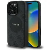 Guess iPhone 16 Pro Mobilskal MagSafe 4G Circle - Svart