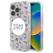 Hello Kitty iPhone 16 Pro Mobilskal MagSafe IML All Over Paris
