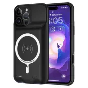 iPhone 16 Pro Batteriskal Magsafe 7000mAh A19S - Svart