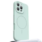 iPhone 16 Pro Mobilskal Magafe med Camera Touch Control - Grön