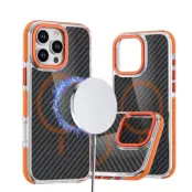 iPhone 16 Pro Mobilskal Magsafe Fiber - Orange