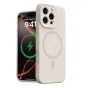 iPhone 16 Pro Mobilskal MagSafe Precise Cutouts - Antikvit